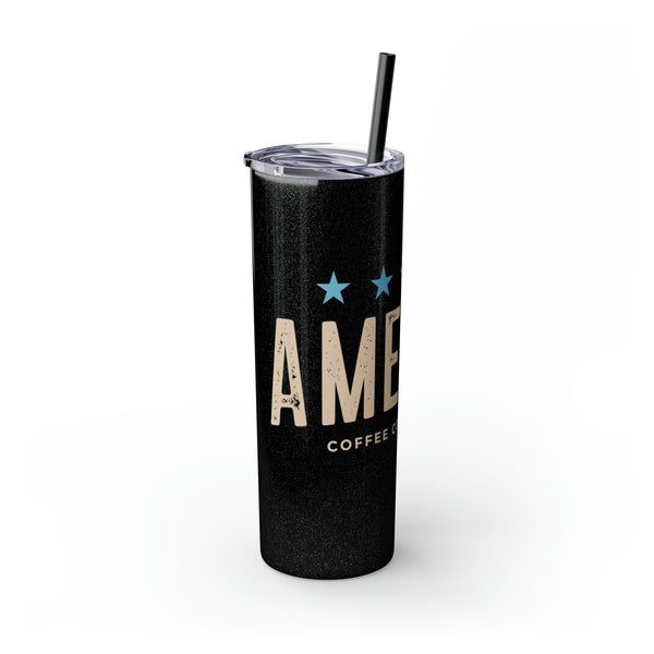 America Baby Blue - Skinny Tumbler - 20oz