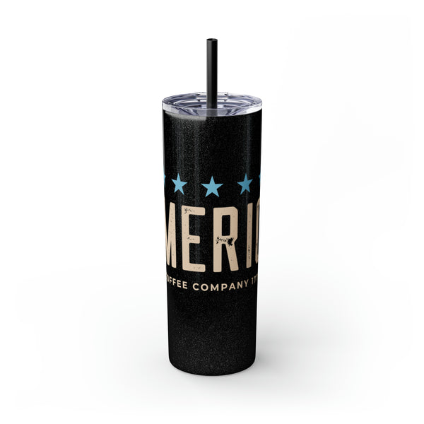 America Baby Blue - Skinny Tumbler - 20oz