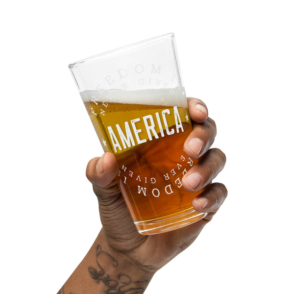 Freedom Pint Glass